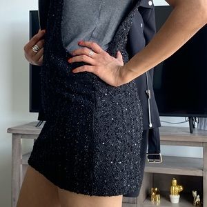 Bedazzled jumper dress from Zara